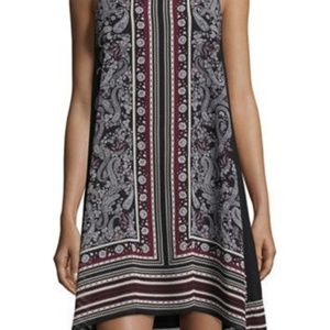 Sleeveless print dress